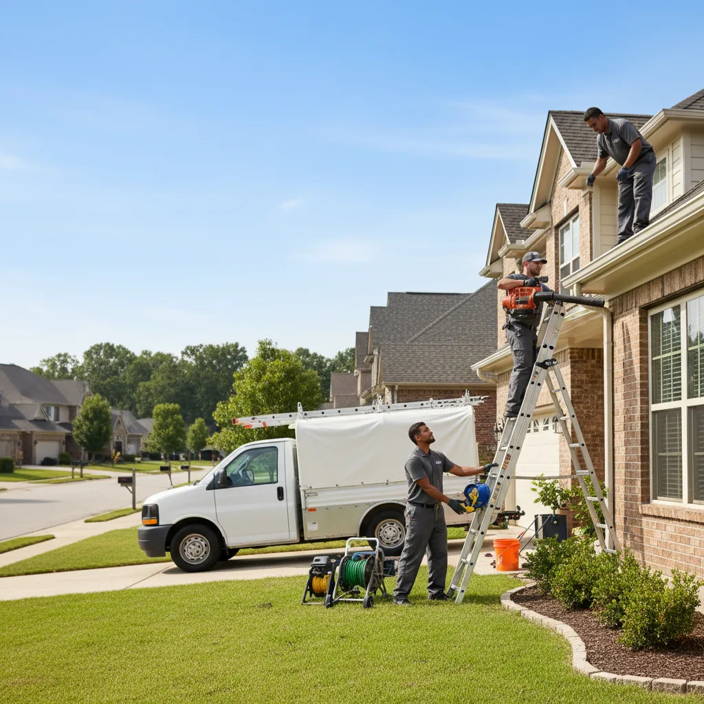 Home Gutter Service in Muldoon, TX near me